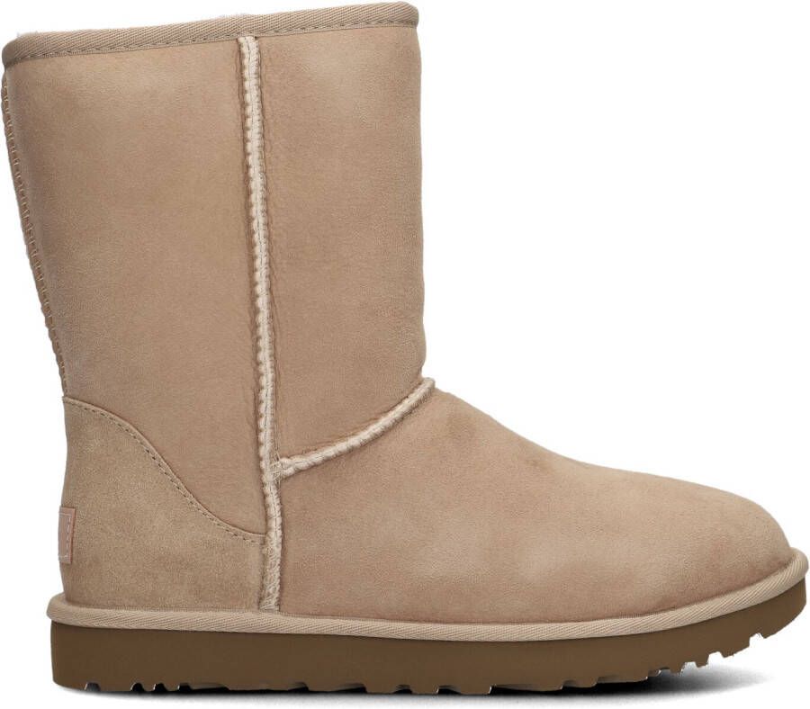 UGG Vachtlaarzen Dames W Classic Short Ii Maat: 36 Materiaal: Suède Kleur: Beige - Foto 2
