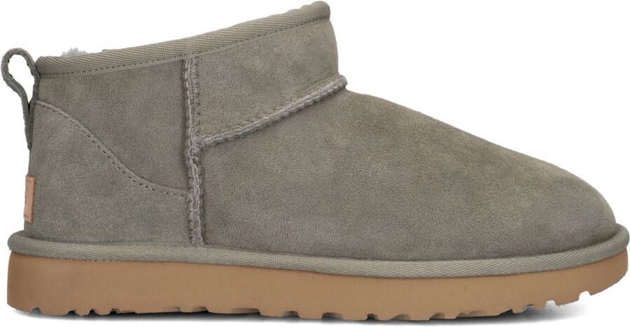 UGG Vachtlaarzen Dames W Classic Ultra Mini Maat: 41 Kleur: Groen