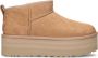 UGG Vachtlaarzen Dames W Classic Ultra Mini Platform Maat: 41- Materiaal: Suède Kleur: Cognac - Thumbnail 2