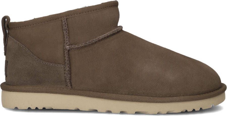 UGG Vachtlaarzen Heren 1137391 Maat: 44 Materiaal: Suède Kleur: Taupe