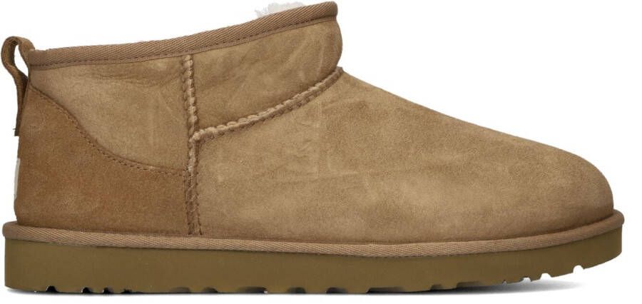 UGG Vachtlaarzen Heren M Classic Ultra Mini Suède Cognac - Foto 4