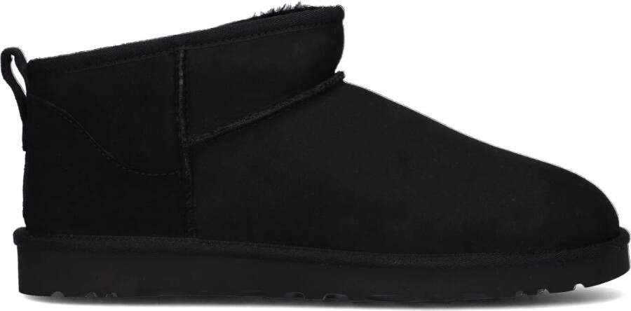 UGG Vachtlaarzen Heren M Classic Ultra Mini Suède Zwart - Foto 3