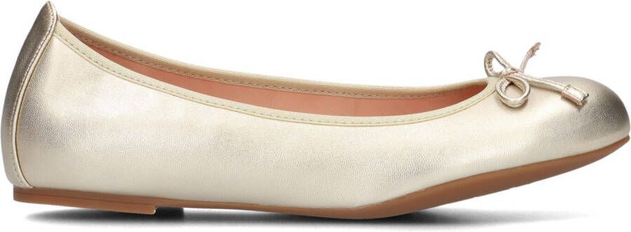 UNISA Ballerina Dames Acor Maat: 39 Materiaal: Leer Kleur: Goud