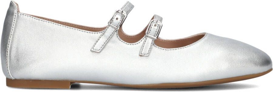 UNISA Ballerina Dames Berley Maat: 36 Materiaal: Leer Kleur: Zilver