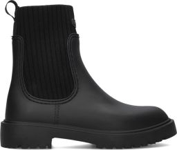 UNISA Chelsea Boots Dames Faynar Rubber Zwart