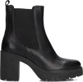 UNISA Chelsea Boots Dames Klino Leer Zwart - Zwart