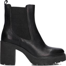 UNISA Chelsea Boots Dames Klino Leer Zwart