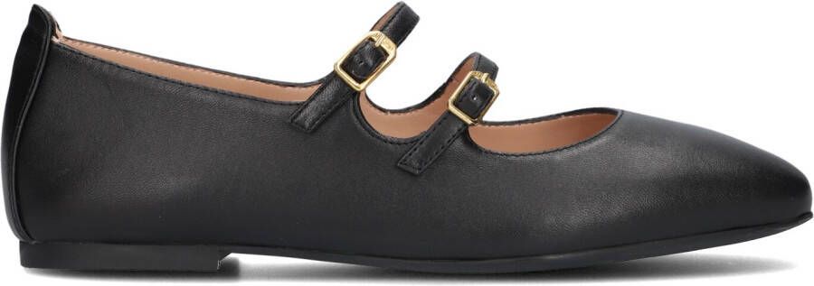 UNISA Ballerina Dames Berley Maat: 40 Materiaal: Leer Kleur: Zwart