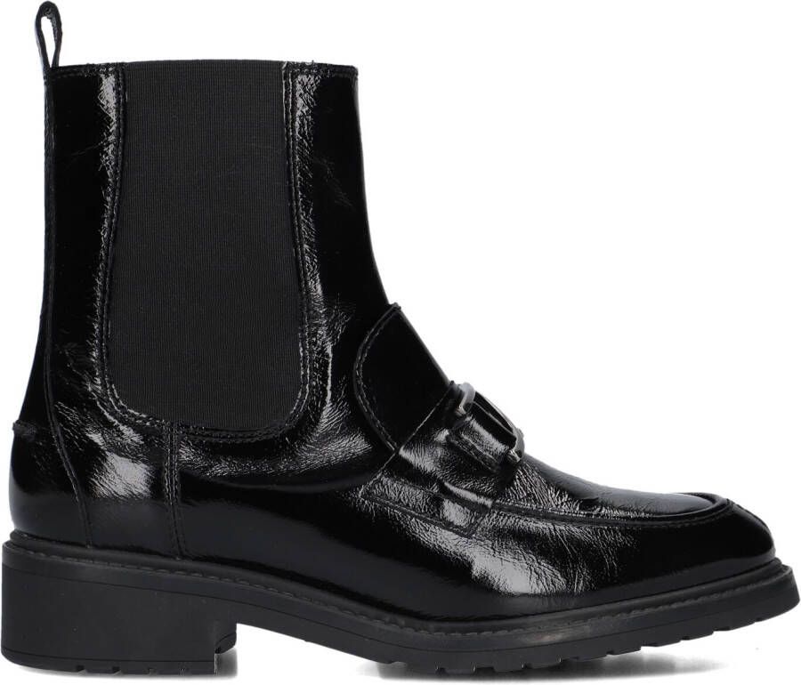 UNISA Enkelboots Dames Erne Maat: 40 Materiaal: Lakleer Kleur: Zwart