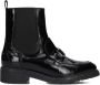 UNISA Enkelboots Dames Erne Maat: 40 Materiaal: Lakleer Kleur: Zwart - Thumbnail 3
