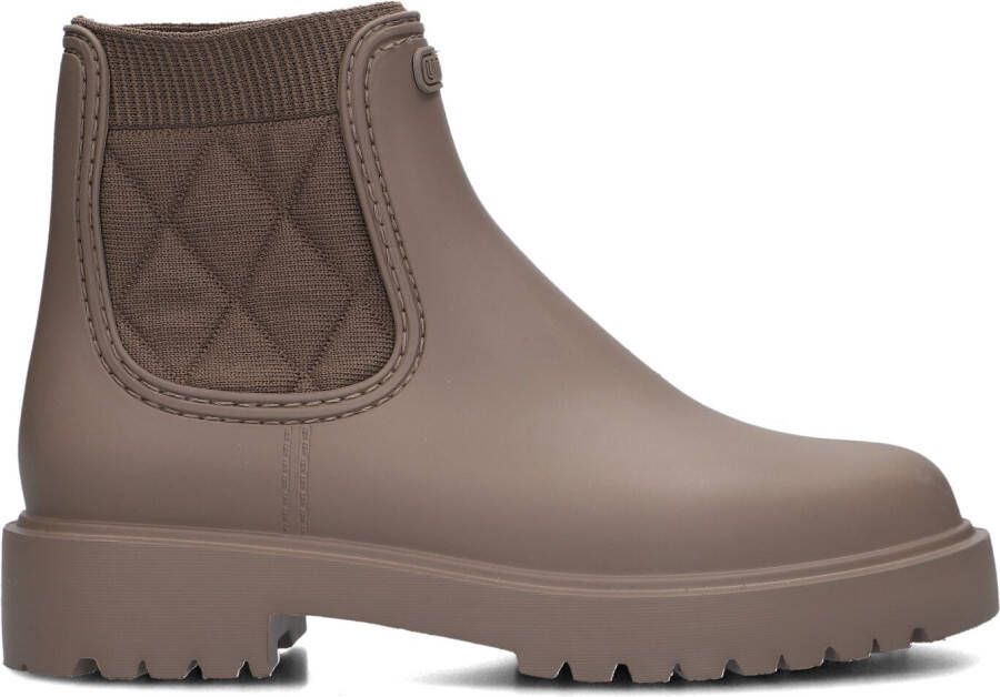 UNISA Enkellaarsjes Dames Frades Maat: 36 Materiaal: Rubber Kleur: Taupe