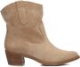 UNISA Enkellaarsjes Dames Gwen Maat: 37 Materiaal: Suède Kleur: Beige - Thumbnail 3