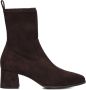 UNISA Enkellaarsjes Dames Langley Maat: 37 Materiaal: Textiel Kleur: Bruin - Thumbnail 3