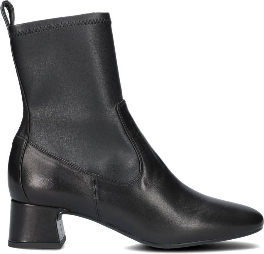 Unisa Lemico Enkellaarsjes Enkelboots met rits Dames Zwart + - Foto 2