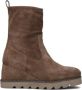 Unisa Leticia Enkellaarsjes Enkelboots met rits Dames Taupe - Thumbnail 2