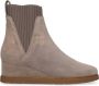 UNISA Enkellaarsjes Dames Jualo Maat: 40 Materiaal: Suède Kleur: Taupe - Thumbnail 4