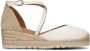 Unisa Caude Espadrilles Zomer Schoenen Dames Wit - Thumbnail 3