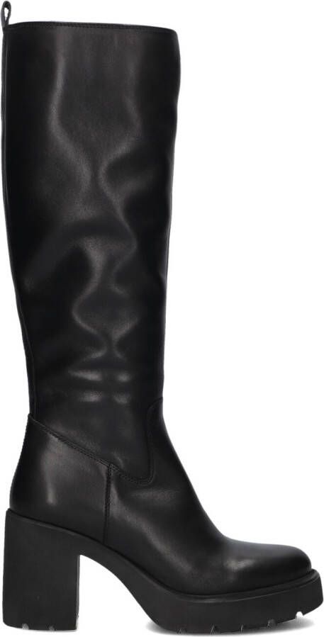 UNISA Hoge Laarzen Dames Karena Maat: 39 Materiaal: Leer Kleur: Zwart - Foto 3