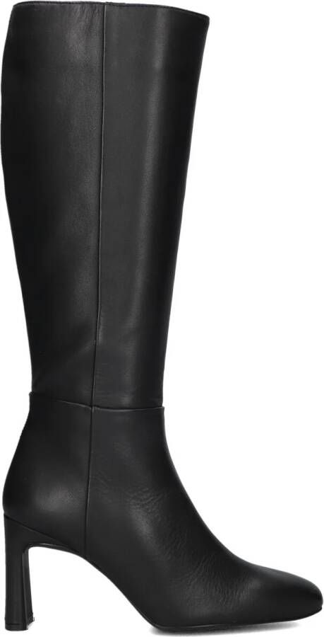 UNISA Hoge Laarzen Dames Wolcot Maat: 39 Materiaal: Leer Kleur: Zwart