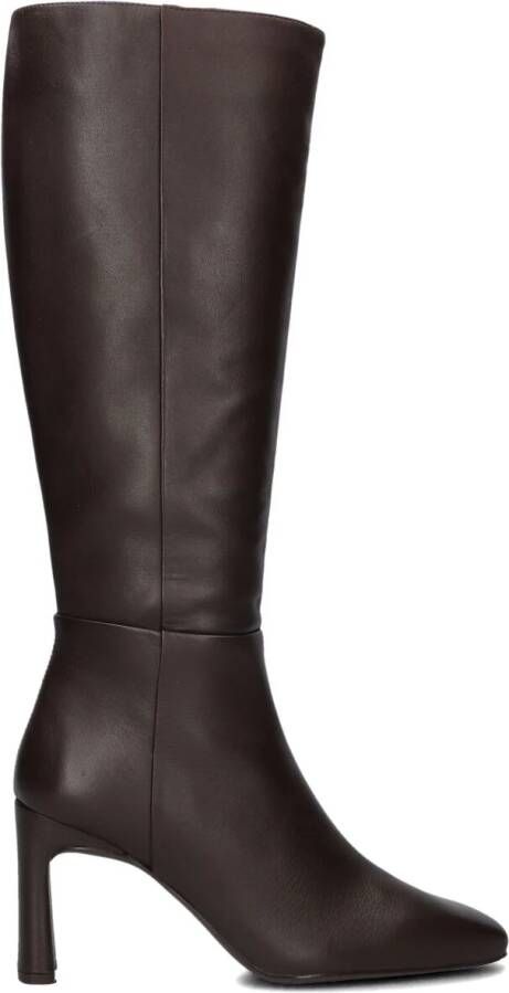 UNISA Hoge Laarzen Dames Wolcot Maat: 35 Materiaal: Leer Kleur: Bruin