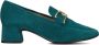 UNISA Loafers Dames Losie Maat: 38 Materiaal: Suède Kleur: Blauw - Thumbnail 4