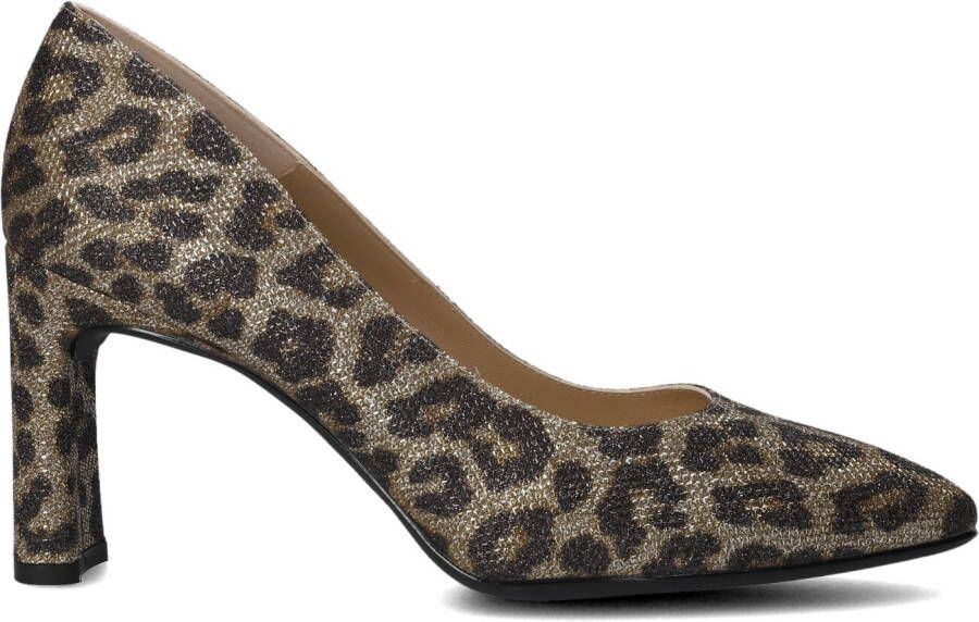 UNISA Pumps Dames Waba Maat: 39 5 Materiaal: Textiel Kleur: Bruin