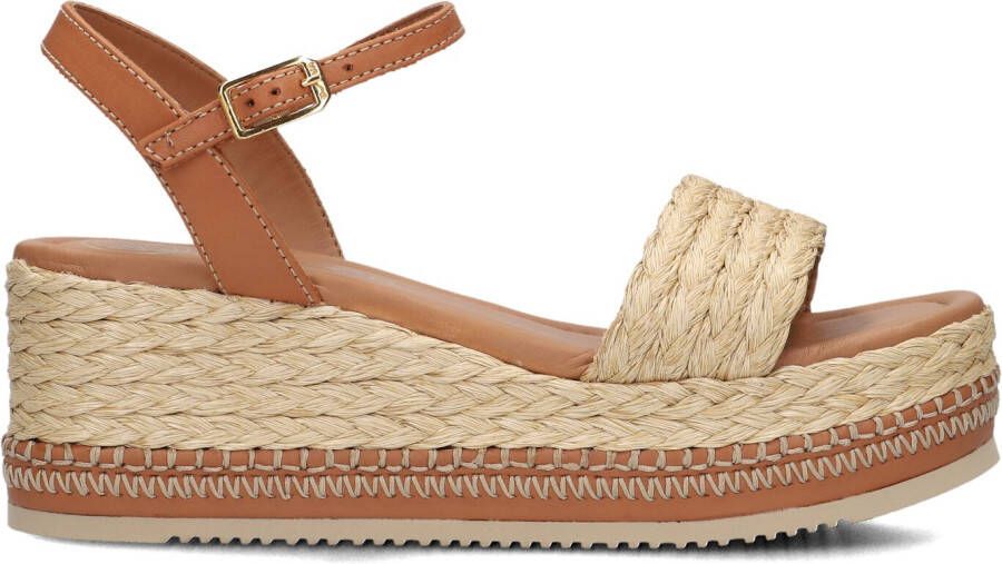 UNISA Dames Kebec Maat: 39 Materiaal: Raffia Kleur: Bruin - Foto 3