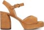 UNISA Sandalen Dames Odran Maat: 41 Materiaal: Suède Kleur: Bruin - Thumbnail 2