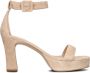 UNISA Sandalen Dames Olice Maat: 39 Materiaal: Suède Kleur: Beige - Thumbnail 3