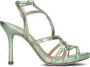 Metallica Metallic Yulen Sandalen Dames Groen - Thumbnail 2