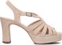 Bruin Tinten Orvin Sandalen Dames Beige - Thumbnail 3