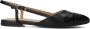 UNISA Slingbacks Dames Ashley Maat: 37 Materiaal: Leer Kleur: Zwart - Thumbnail 3