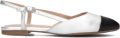 UNISA Slingbacks Dames Asley Leer Zilver - Zilver