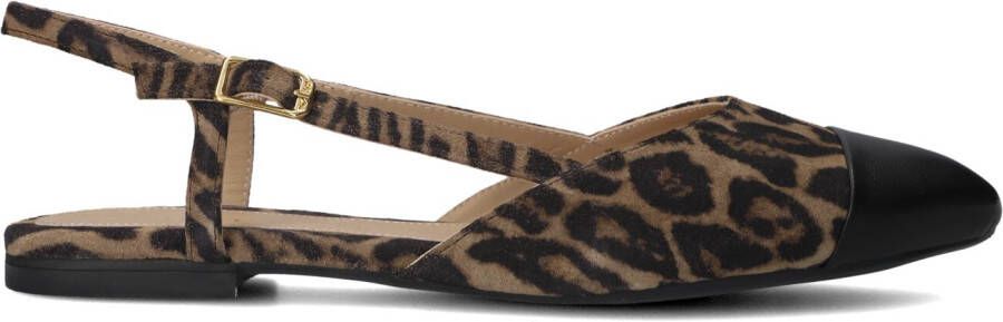 UNISA Slingbacks Dames Asley Maat: 41 Materiaal: Leer Kleur: Bruin