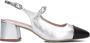 UNISA Slingbacks Dames Lumis Maat: 39 Materiaal: Leer Kleur: Zilver - Thumbnail 2
