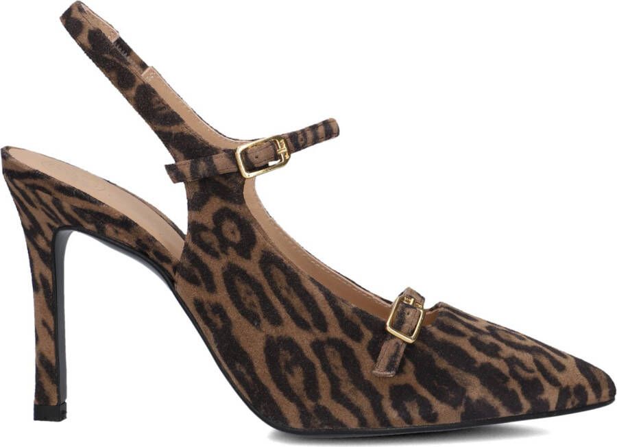 UNISA Slingbacks Dames Tulare Maat: 40 Materiaal: Suède Kleur: Bruin