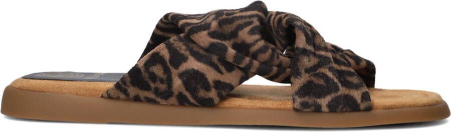 UNISA Slippers Dames Camby Maat: 39 Materiaal: Suède Kleur: Bruin