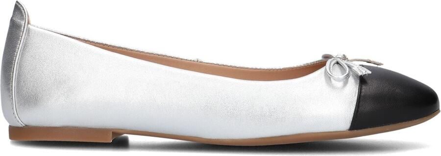 Unisa Belle Ballerina's Ballarina Schoenen Instappers Dames Zilver - Foto 3