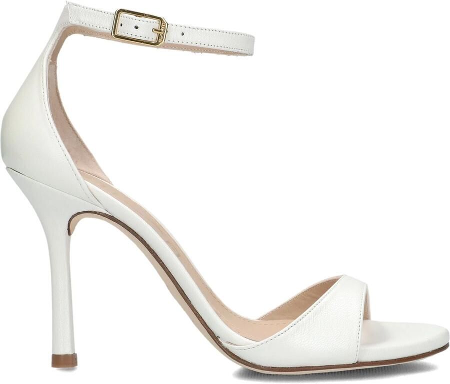 Unisa Sandalen Dames Damesschoenen Leer Blokhak hoogte 8 cm Yasu bride Wit - Foto 2