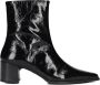 VAGABOND SHOEMAKERS Enkellaarsjes Dames Giselle 5854 Maat: 38 Materiaal: Lakleer Kleur: Zwart - Thumbnail 4