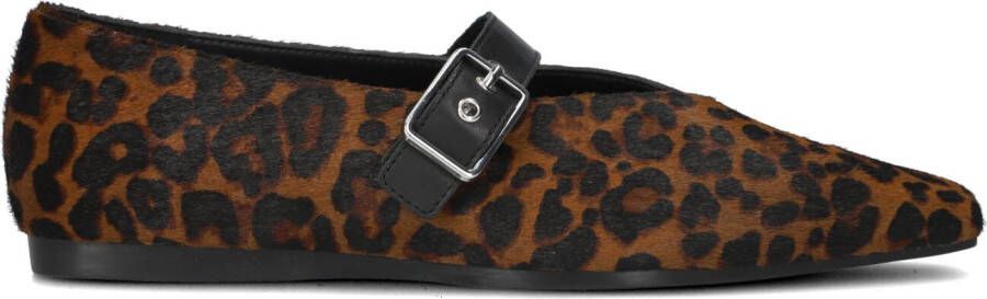 VAGABOND SHOEMAKERS Ballerina Dames Wioletta Maat: 37 Materiaal: Ponyhair Kleur: Bruin