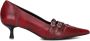 VAGABOND SHOEMAKERS Pumps Dames Lykke 5714 Maat: 37 Materiaal: Leer Kleur: Rood - Thumbnail 4