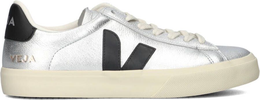 VEJA Lage Sneakers Dames Campo Maat: 37 Materiaal: Leer Kleur: Zilver
