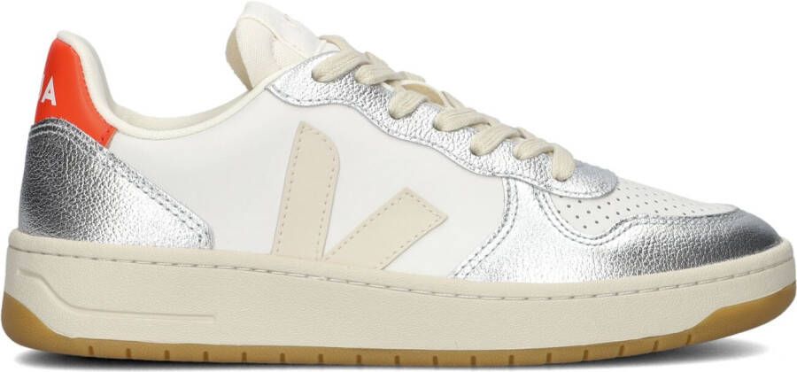 VEJA Lage Sneakers Dames V-10 Maat: 41 Materiaal: Leer Kleur: Wit