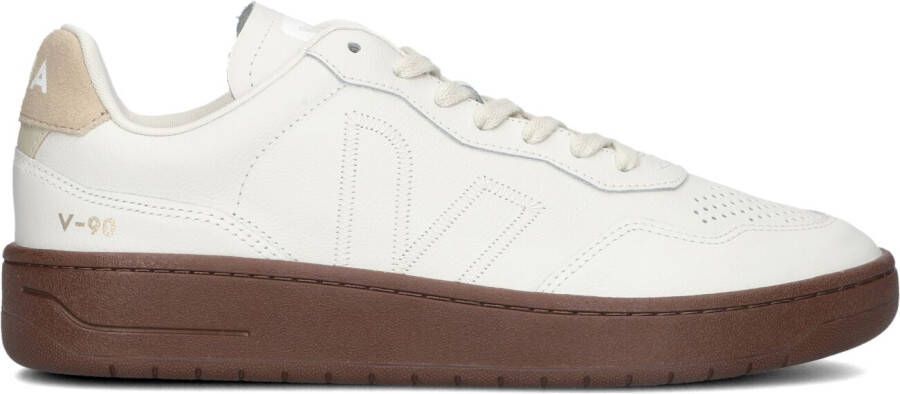 VEJA Lage Sneakers Dames V-90 Zz Maat: 45 Materiaal: Leer Kleur: Wit