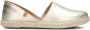 VERBENAS Espadrilles CARMEN NUCLEO METAL slipper zomerschoen strandschoen in metallic look - Thumbnail 5