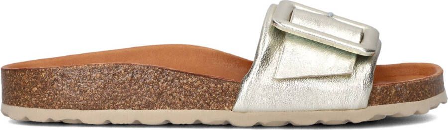 VERBENAS Slippers Dames Reiko Maat: 41 Materiaal: Leer Kleur: Goud