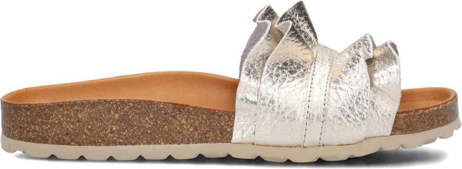 VERBENAS Slippers Dames Rocio Maat: 36 Materiaal: Suède Kleur: Goud - Foto 3
