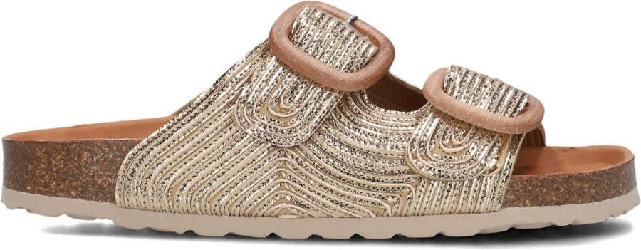 VERBENAS Slippers Dames Ruth Maat: 39 Materiaal: Leatherlook Kleur: Goud