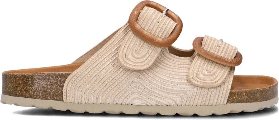 VERBENAS Slippers Dames Ruth Maat: 39 Materiaal: Leatherlook Kleur: Beige - Foto 4